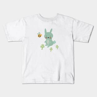 Cute bunny Kids T-Shirt